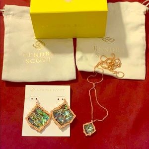 Kendra Scott Earrings & Necklace Set